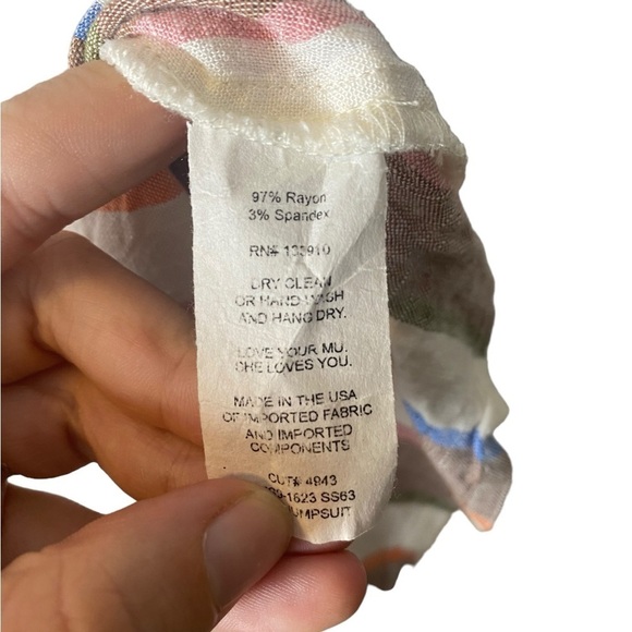 Show Me Your Mumu Val Striped Jumpsuit Shoreburt - Picture 10 of 12